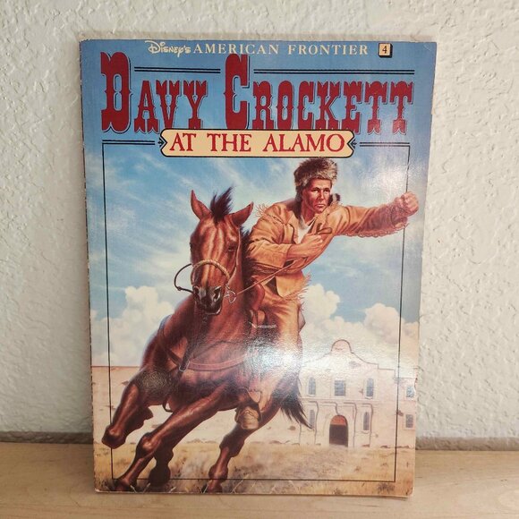 GUC Vintage 1991 First Edition Davy Crockett at the Alamo Book | Disney Press - Picture 1 of 3